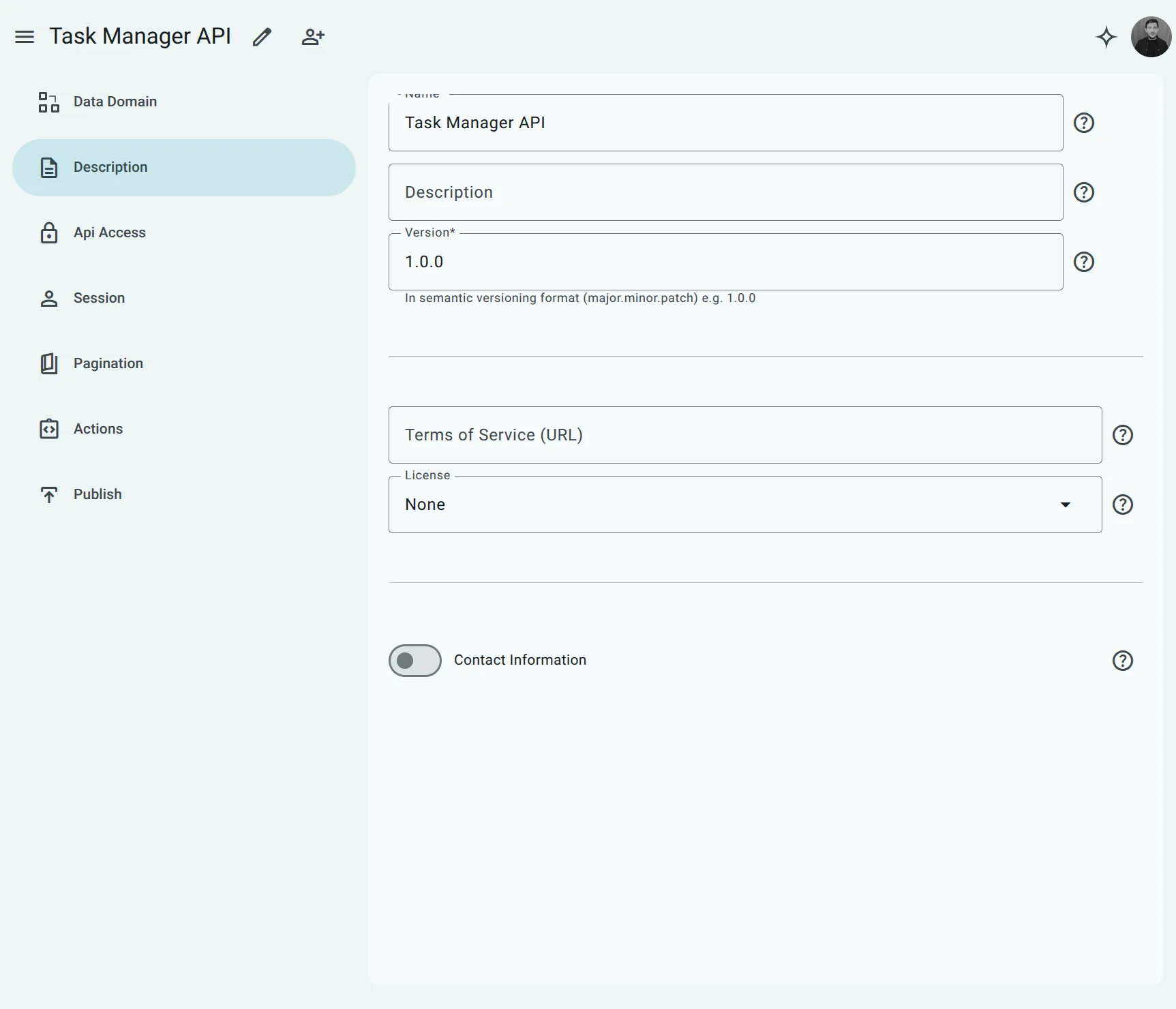 API Description