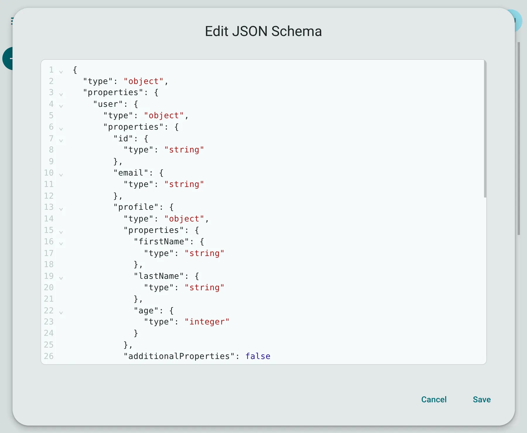 JSON Schema Editor