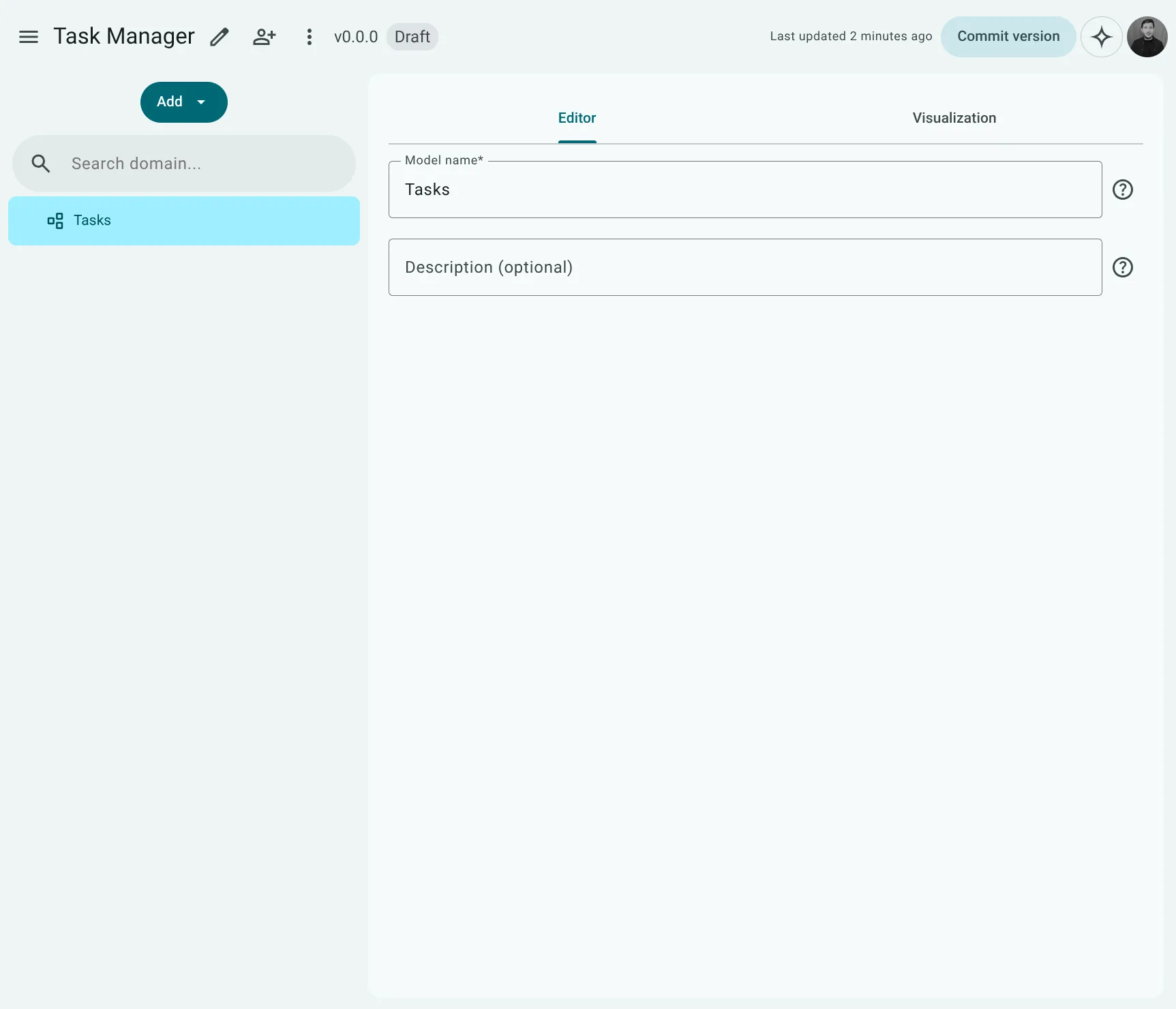 Create Domain Model